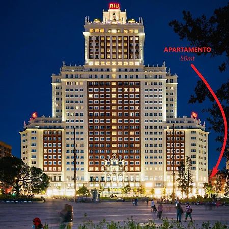 Centrico Plaza Espana - Gran Via II Madrid Exteriör bild